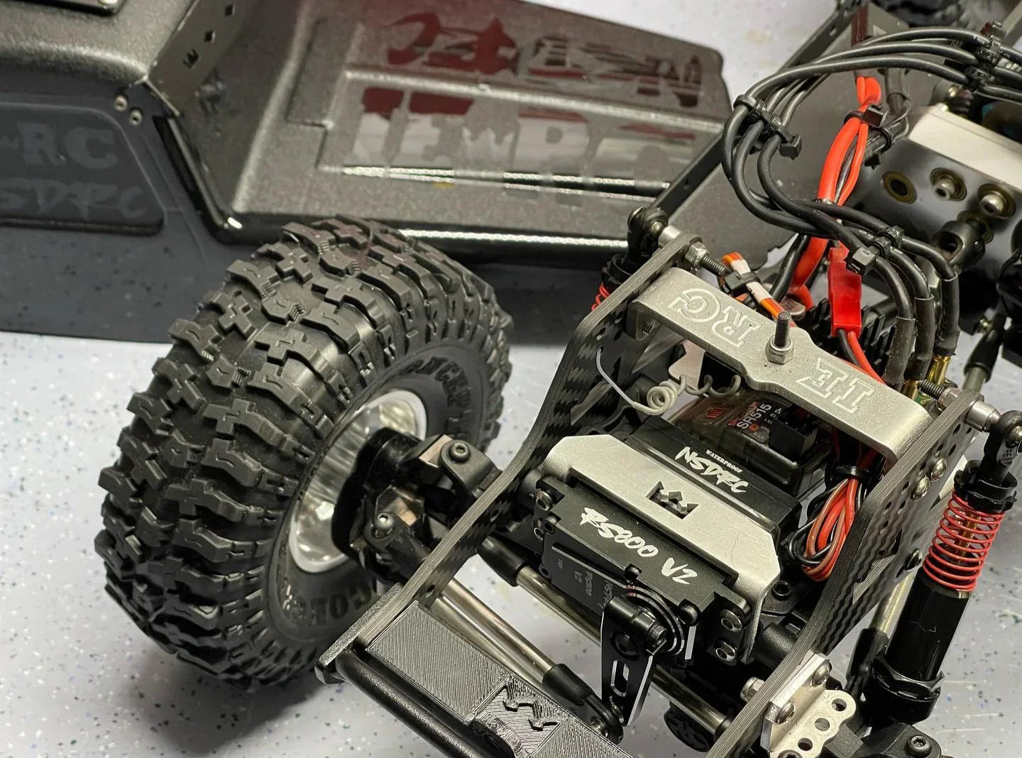 NSDRC RS800 V2 Ultra High Torque Brushless Servo - BLACK