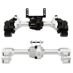 MEUS Racing Ascent-18 Apex Portal Axle Housings with Diff Covers Steering Knuckles for 1/18 Redcat Ascent-18 Apex