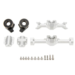 MEUS Racing SCX30 Axle Housing with Diff Covers and Steering Knuckles for Axial SCX30