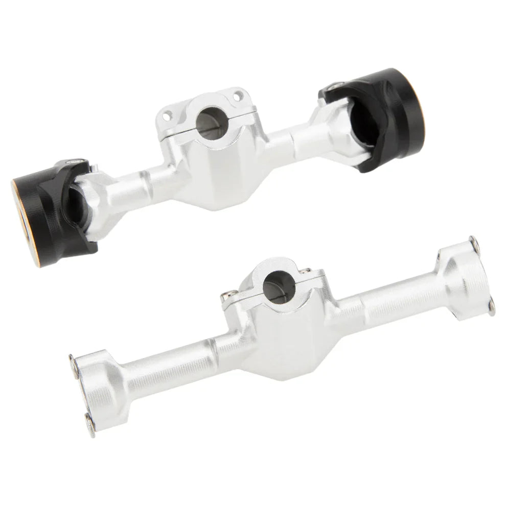 MEUS Racing SCX30 Axle Housing with Diff Covers and Steering Knuckles for Axial SCX30