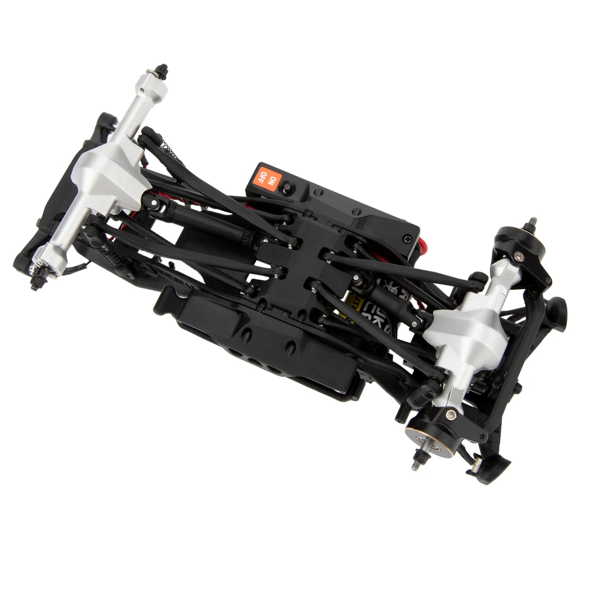 MEUS Racing SCX30 Axle Housing with Diff Covers and Steering Knuckles for Axial SCX30