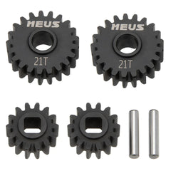MEUS Racing Steel Overdrive Portal Gears 32P for Axial 1/10 Capra 1.9 UTB SCX10 III