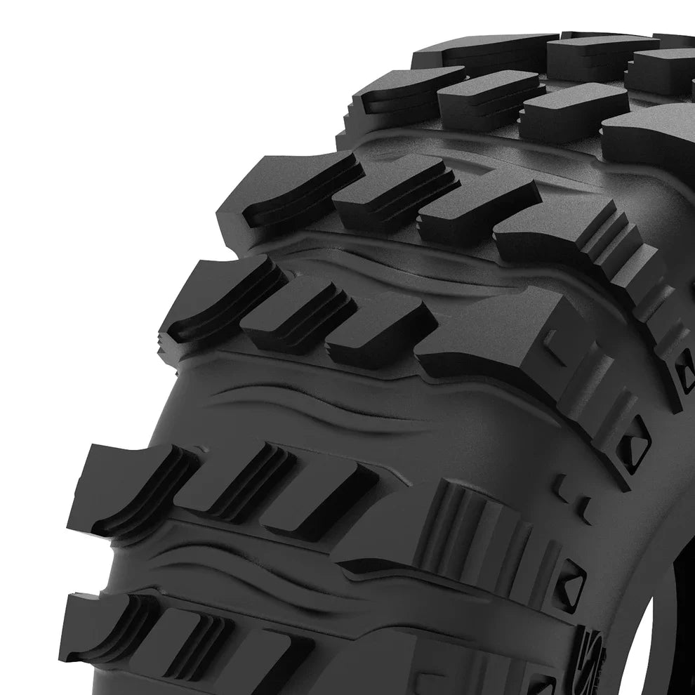 MEUS Racing 1.3" Tires MS6 Super Soft & Sticky Rubber Tires for 1/18 TRX4M 1/24 SCX24 FCX24 AX24 - Super Bouncing M1301
