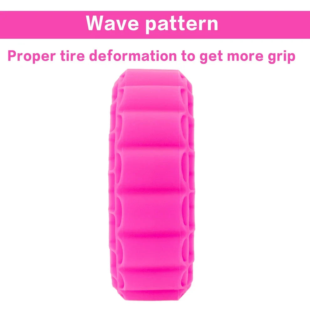 MEUS Racing Soft Silicone Rubber Inserts for 1.9-Inch Tires 118-122mm for 1/10 RC Crawlers