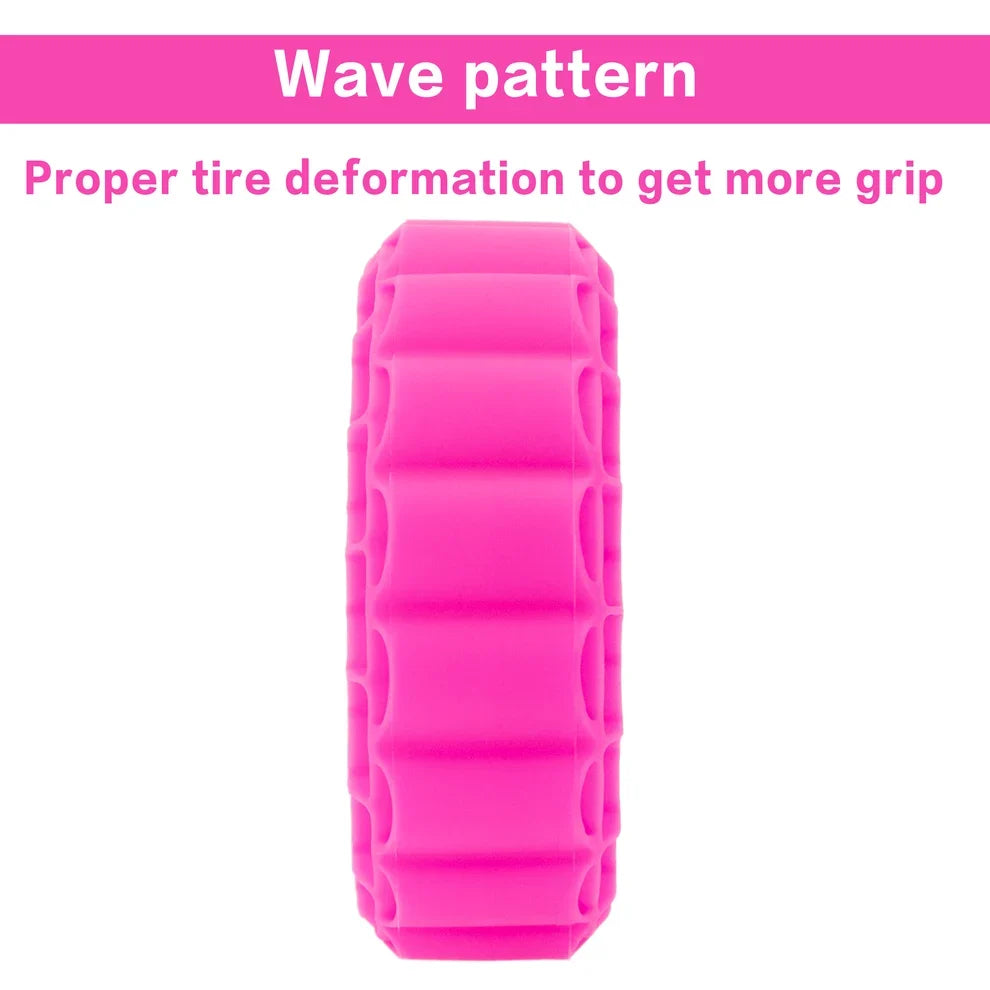MEUS Racing Soft Silicone Rubber Inserts for 1.9-Inch Tires 118-122mm for 1/10 RC Crawlers