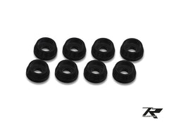 Tron 5.8/7.0/Nitron Black Anodized 3mm Washer (8pcs) - HeliDirect