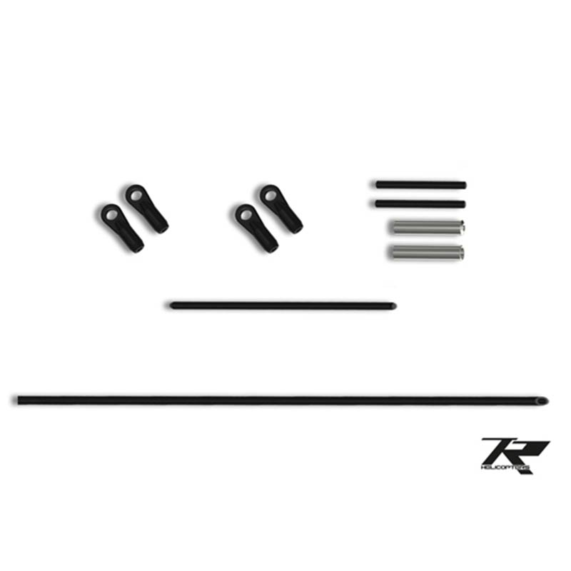 Tron Teflon Tail And Throttle Rod Assembly - Nitron90 / Nitron90 BK