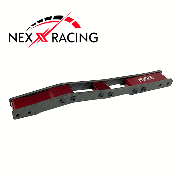 Nexx Racing MST RMX 2.5 Carbon-fiber Upper Deck (1set) - Red