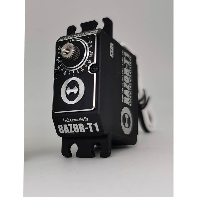 THETA RAZOR-T1 NFC HV Standard Brushless Tail Servo (Black Color) - HeliDirect