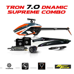 Tron 7.0 Dnamic Supreme Combo With 4225/550KV & TORQ BLSBE Servo (For 12S) (w/ HW 180HV)