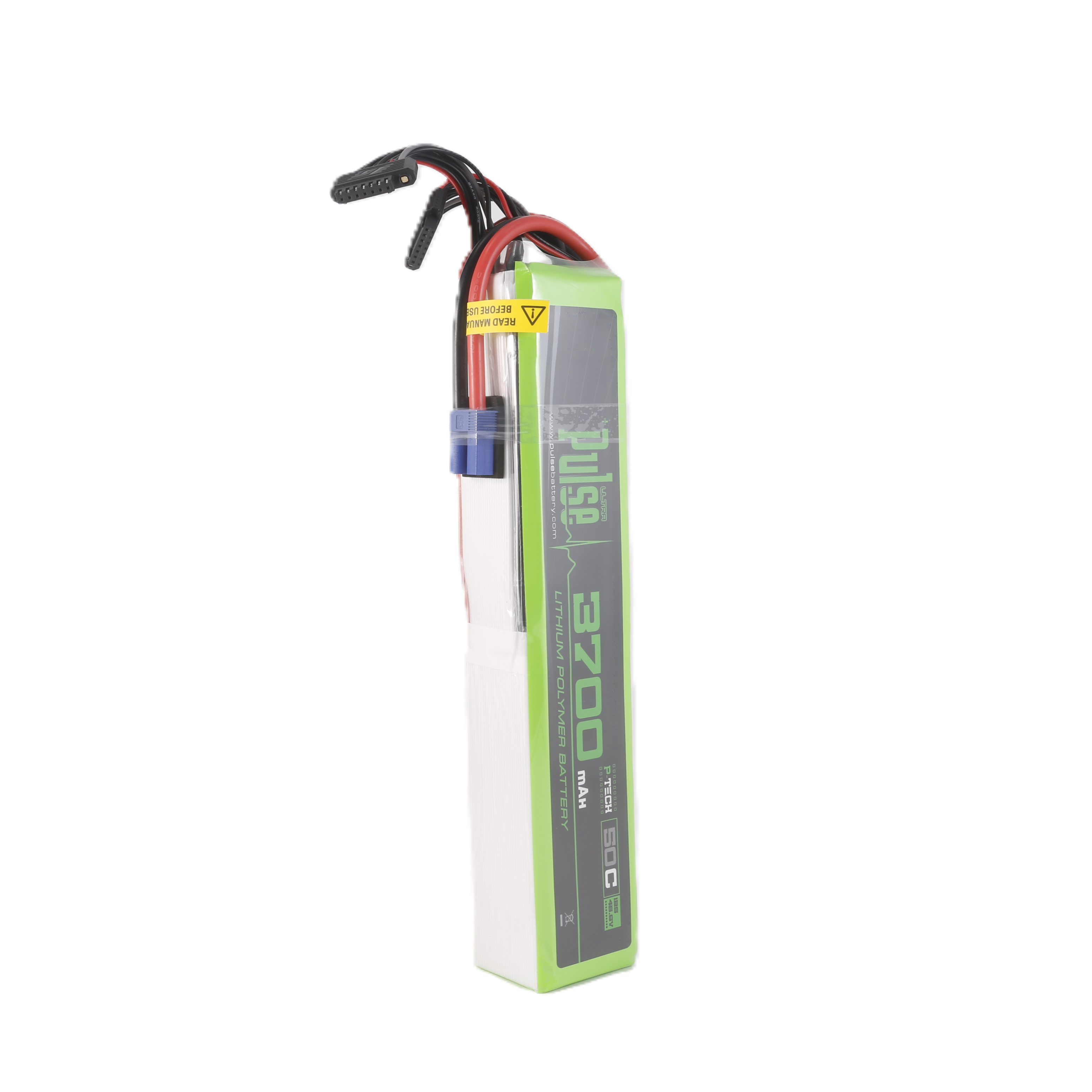 Pulse 3700mAh 50C 45.6V 12S P-Tech LiHV Battery - EC5 Connector