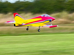 Boomerang Composite Ranger Sport Jet - Yellow/Red - Boomerang RC Jets