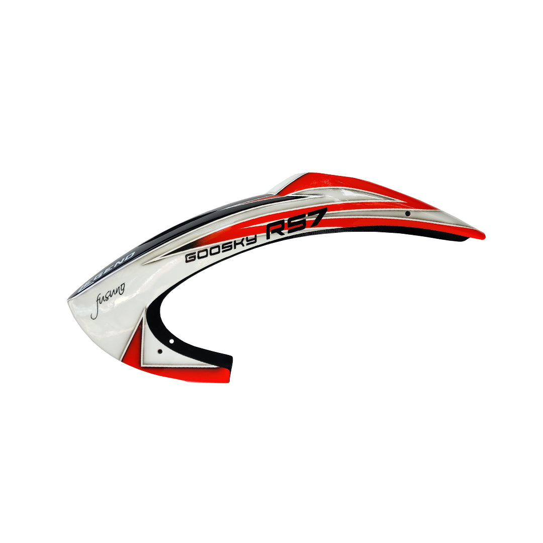 Fusuno Canopy RS7 Red/White w/o Grommet - HeliDirect