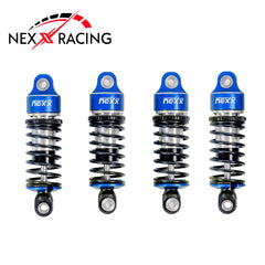 Nexx Racing Oil Shock (4pcs) for Losi 1/12 Nascar - Blue