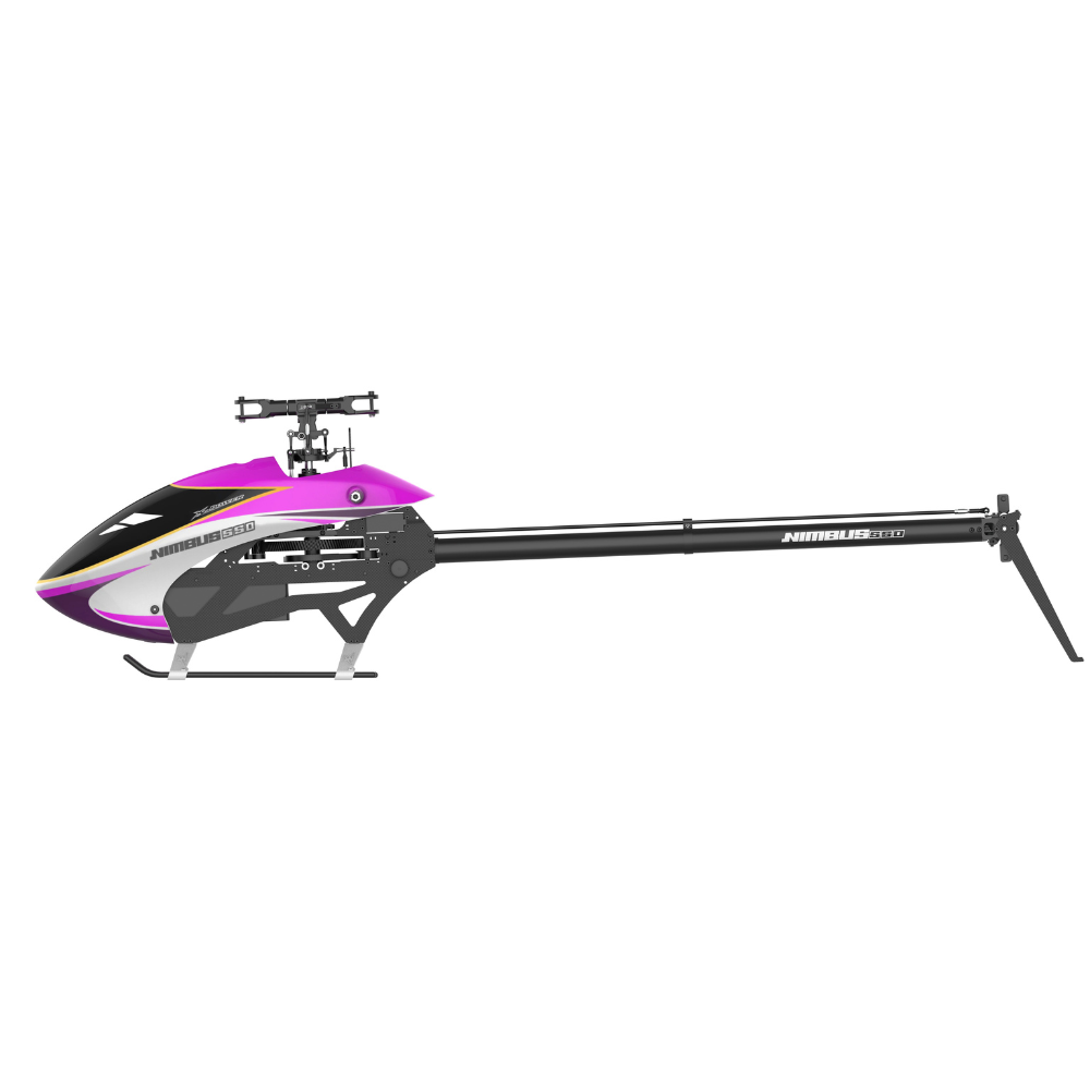 XLPower Nimbus 550 V2 Kit With Fullsize Servo Mount w/o Blades (Purple)