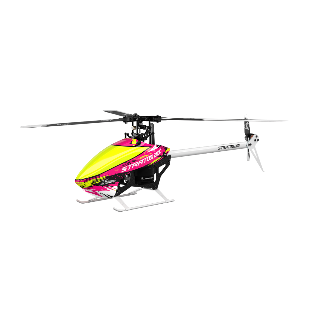 XLPower Stratos 200 3-Blade Helicopter Kit with Azure Power Blades (Plastic)
