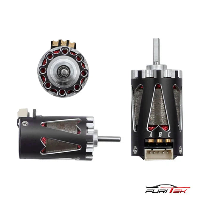 Furitek Hellfire 1410 4500kv Sensored brushless motor - Black color