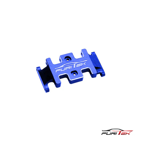 FURITEK LCG Aluminum Skid Plate - BLUE - HeliDirect