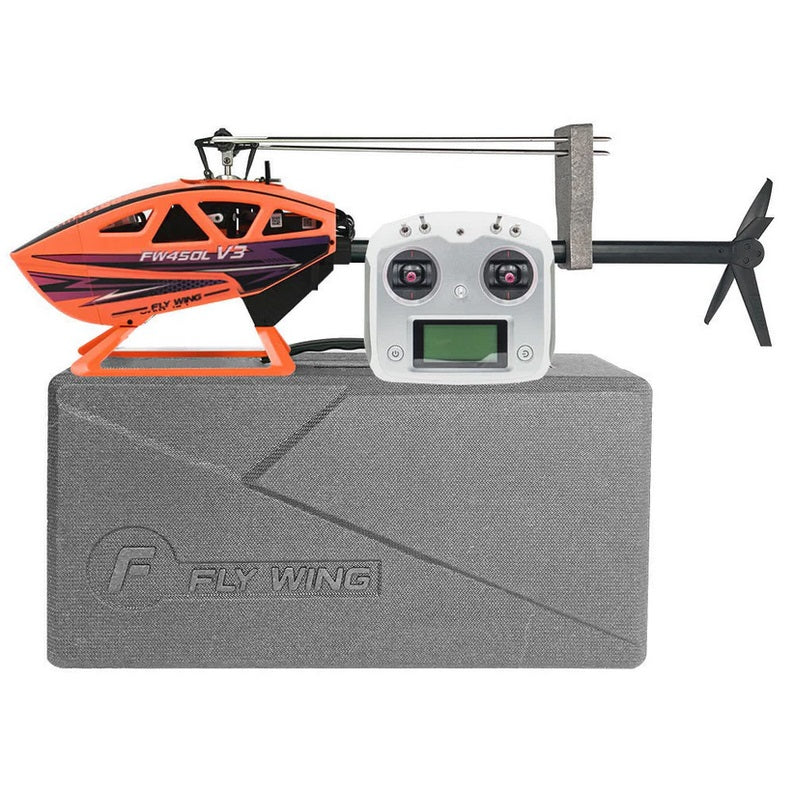 FW450 V3 Helicopter w/ H1-GPS Flight Controller RTF (Orange) - HeliDirect