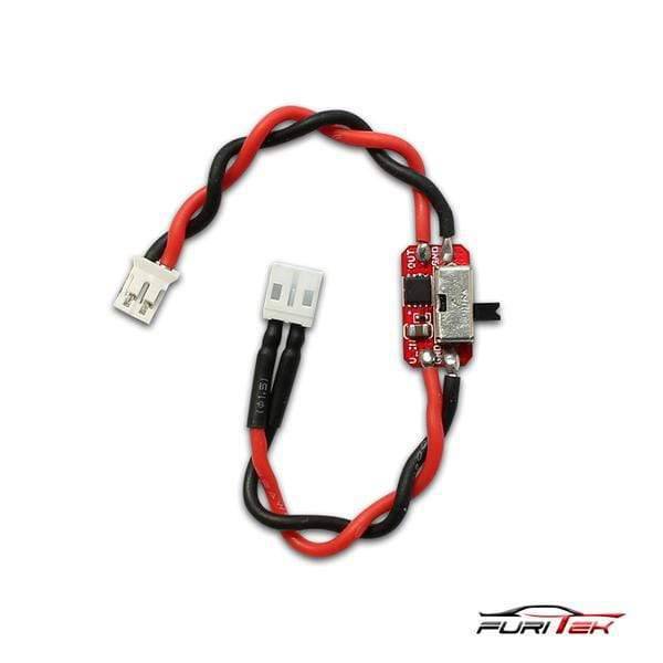 Furitek Plug & Play Micro Power Switch Ffor LIZARD/TEGU/STOCK SCX24 ESC - HeliDirect