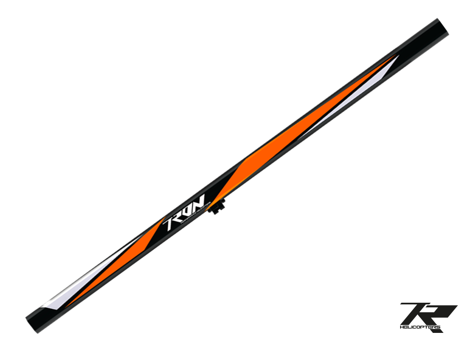 Tron7.0 Fusion Edition Tail Boom - Orange - HeliDirect