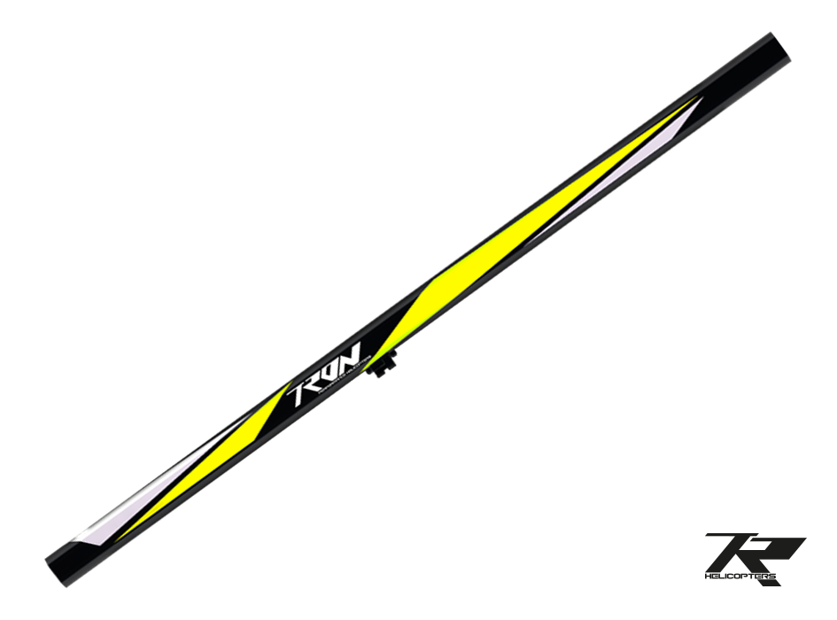 Tron7.0 Fusion Edition Tail Boom - Yellow - HeliDirect