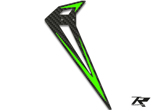 Fusion Tail Fin Tron7.0 - Green - HeliDirect