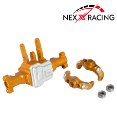 Nexx Racing CNC Alu Front Axle Housing For TRX-4M ( Included Bearing )-Gold - HeliDirect