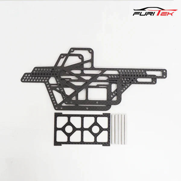 FURITEK RAMPART FRAME KIT FOR TRX4M CARBON VERSION - HeliDirect