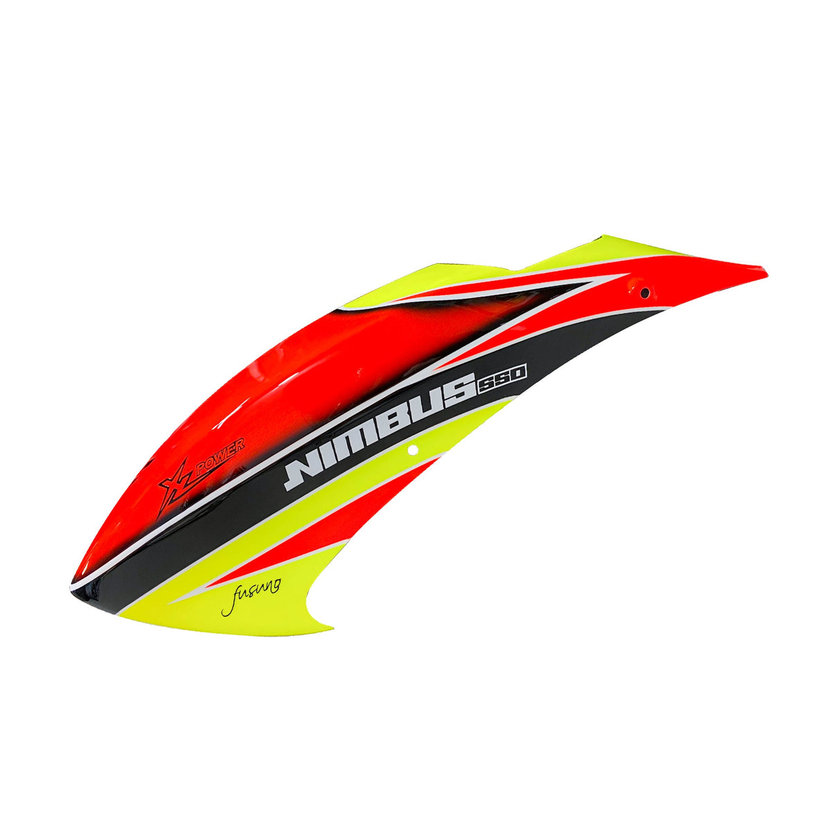 FUSUNO Canopy for Nimbus 550 Orange/Yellow w/ Orange Decal - HeliDirect