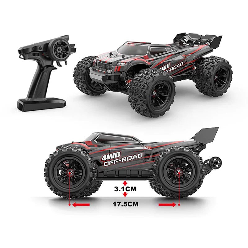 MJX Hyper Go 16210 Brushless 1/16 RC Car 4WD High Speed Off-Road RC Truck - HeliDirect