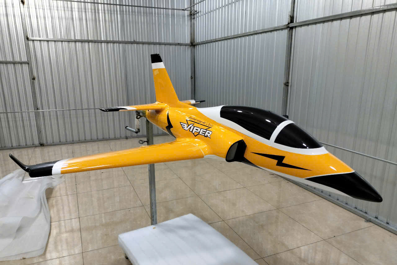 Boomerang RC Jets Mini Viper - YELLOW - Boomerang RC Jets