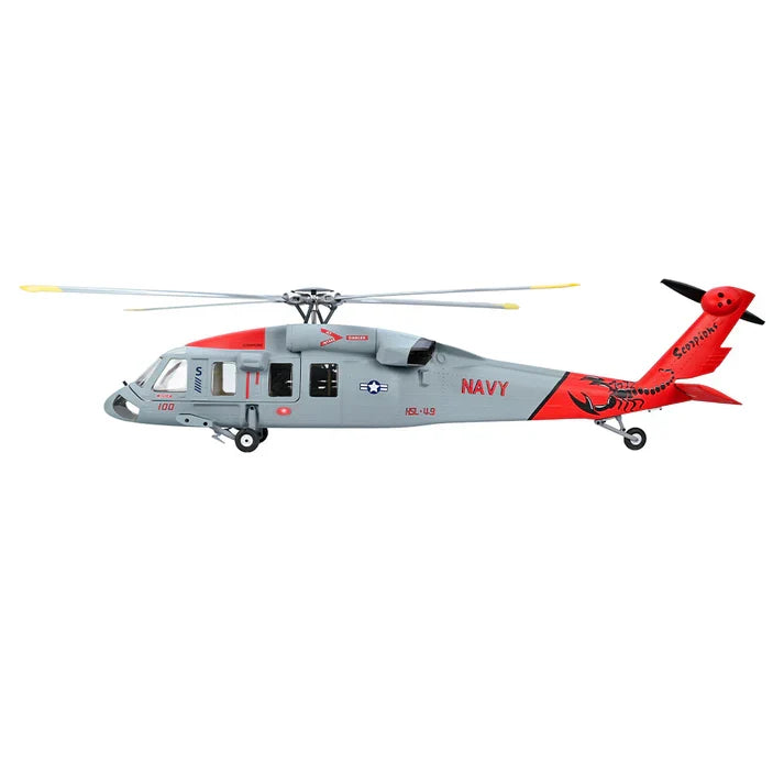FlyWing MH-60 Black Hawk GPS Scale RC Helicopter 470L Size W/ ACE Flight Controller (RTF)