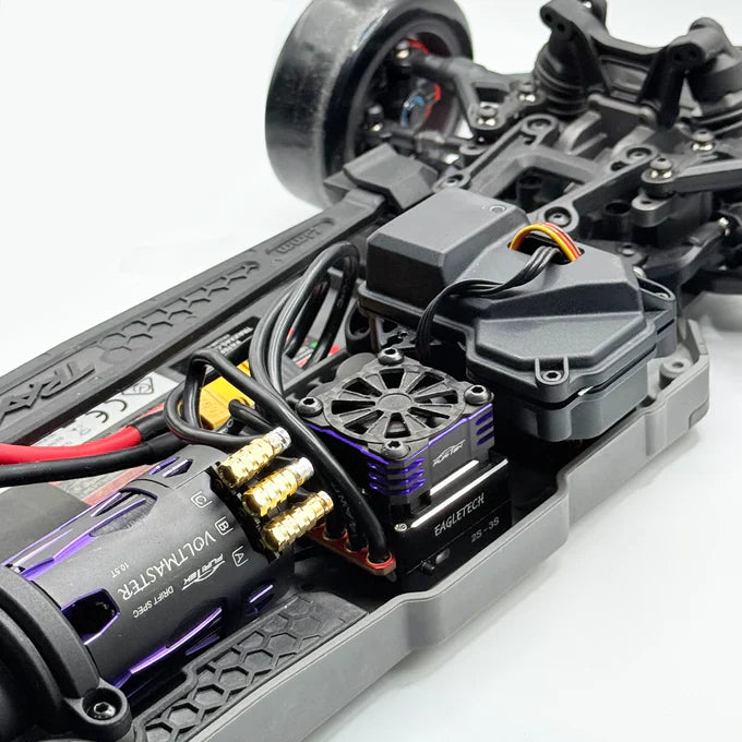 Furitek VoltEagle 1/10 Drift Combo – Midnight Edition (Plug & Play Brushless Sensored System for Traxxas 4-Tec Drift)