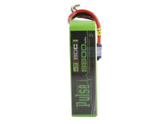 PULSE 5500mAh 50C 22.2V 6S LiPo Battery - EC5 Connector - HeliDirect