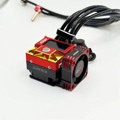Furitek AeroSpin 30K Aluminum Fan Kit for SlideTech ESC – Black Red Edition