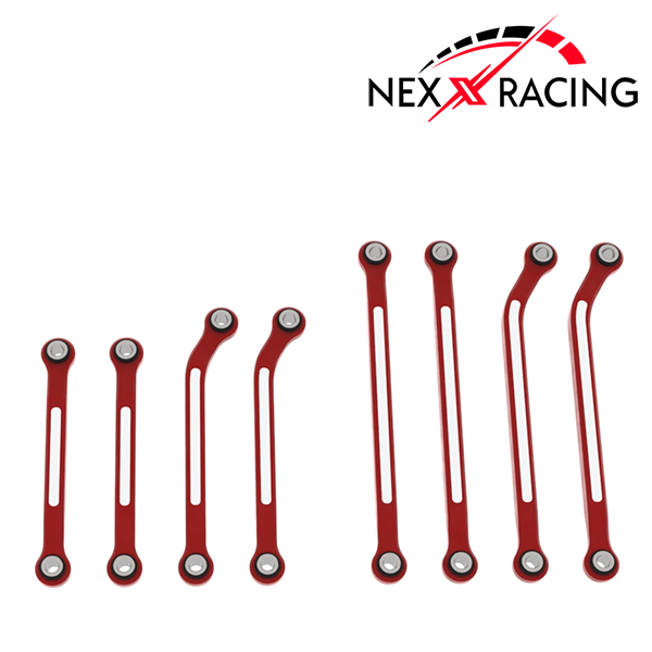 Nexx Racing CNC Alu High Clearance Links Set For TRX-4M - HeliDirect