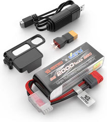 MJX HYPER GO 3S-(25C) 11.1V 2000mAh For 16208/16209/14209/14210/14301/14302/14303 - HeliDirect