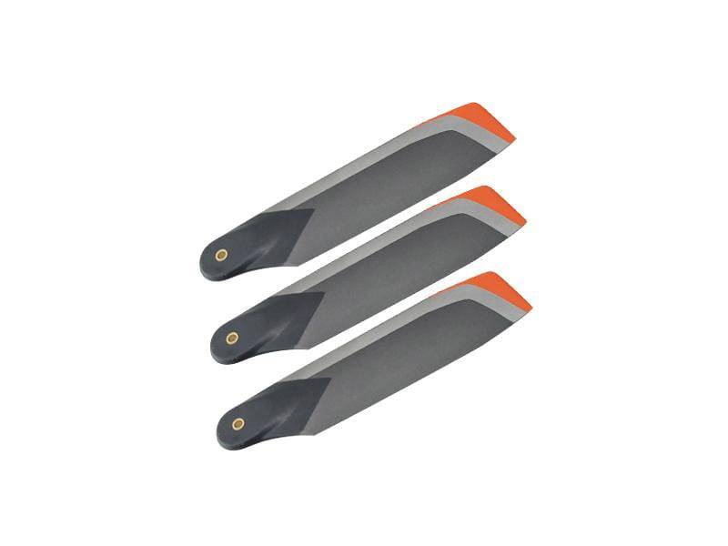 MAV Carbon Fiber Tail Blades 115mm-3 Blades - HeliDirect