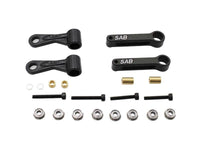 Aluminum Radius Arm Black Matte - HeliDirect