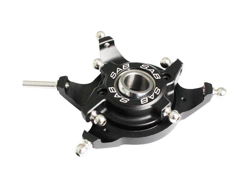 Aluminum Swashplate Black Matte - HeliDirect