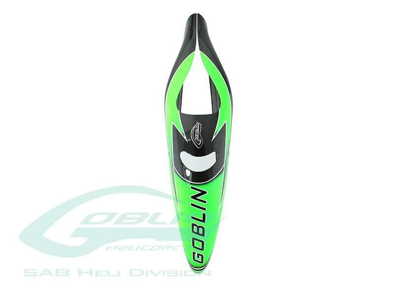 Canomod Airbrush Canopy Green/Carbon - Goblin Black Thunder 700 - HeliDirect