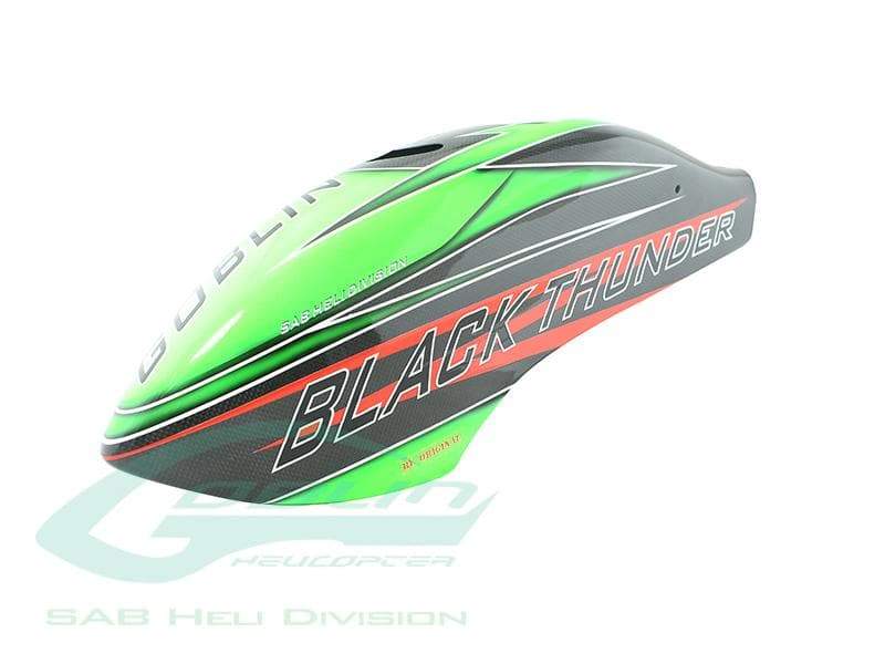 Canomod Airbrush Canopy Green/Carbon - Goblin Black Thunder 700 - HeliDirect