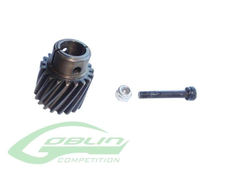 Heavy Duty Steel Pinion 19T - Goblin 770 Competition/Speed - HeliDirect