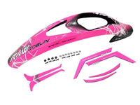 RAW Canopy Pink & Sticker - HeliDirect