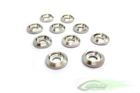 SAB Aluminum Finishing Washers (10pcs) - Goblin 500/630/700/770 [H0007-S] - HeliDirect