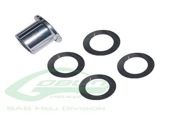SAB Aluminum Main Shaft Spacer - Goblin 500/570 [H0223-S] - HeliDirect