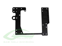 SAB Aluminum Side Case SR Black Matte - Goblin Comet - HeliDirect
