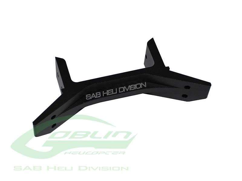 SAB Alumium Rear Landing Gear Support - Goblin Black Thunder - HeliDirect