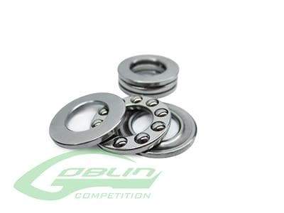 SAB ASAB BEC-5 Thrust Bearing Ø5X Ø10 X 4 (2pcs) - Goblin 630/700 Competition [HC435-S] - HeliDirect